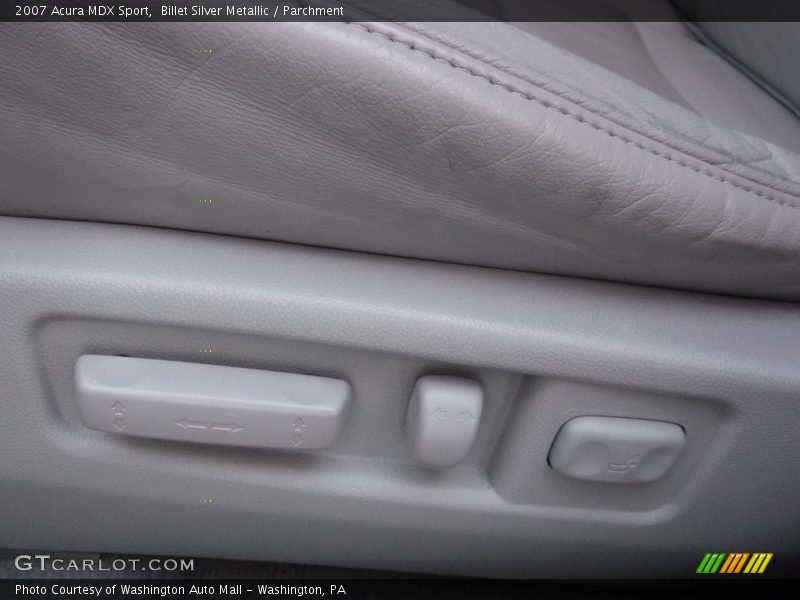 Billet Silver Metallic / Parchment 2007 Acura MDX Sport