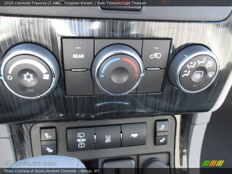 Tungsten Metallic / Dark Titanium/Light Titanium 2016 Chevrolet Traverse LT AWD
