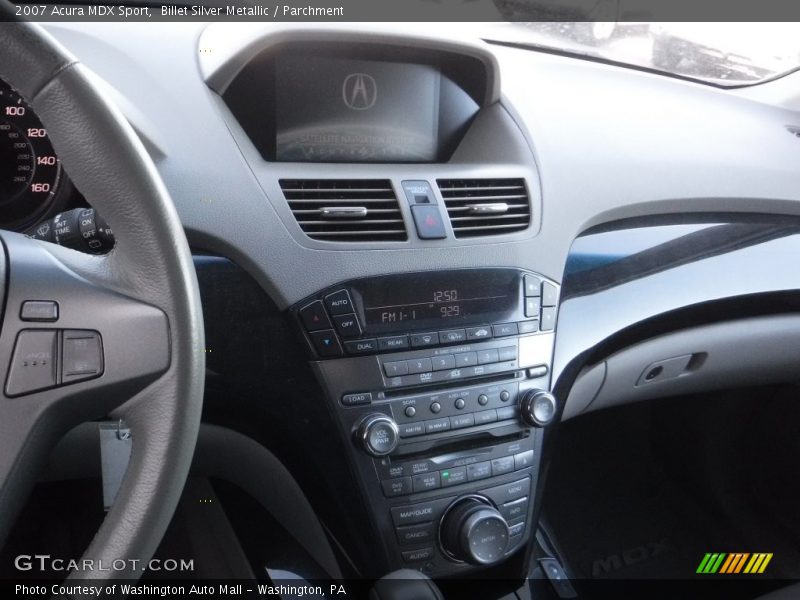 Billet Silver Metallic / Parchment 2007 Acura MDX Sport