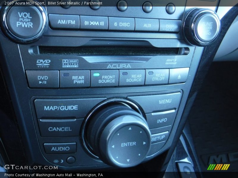 Billet Silver Metallic / Parchment 2007 Acura MDX Sport