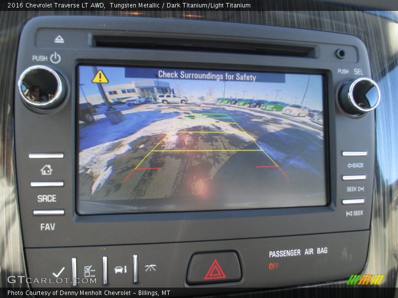 Tungsten Metallic / Dark Titanium/Light Titanium 2016 Chevrolet Traverse LT AWD