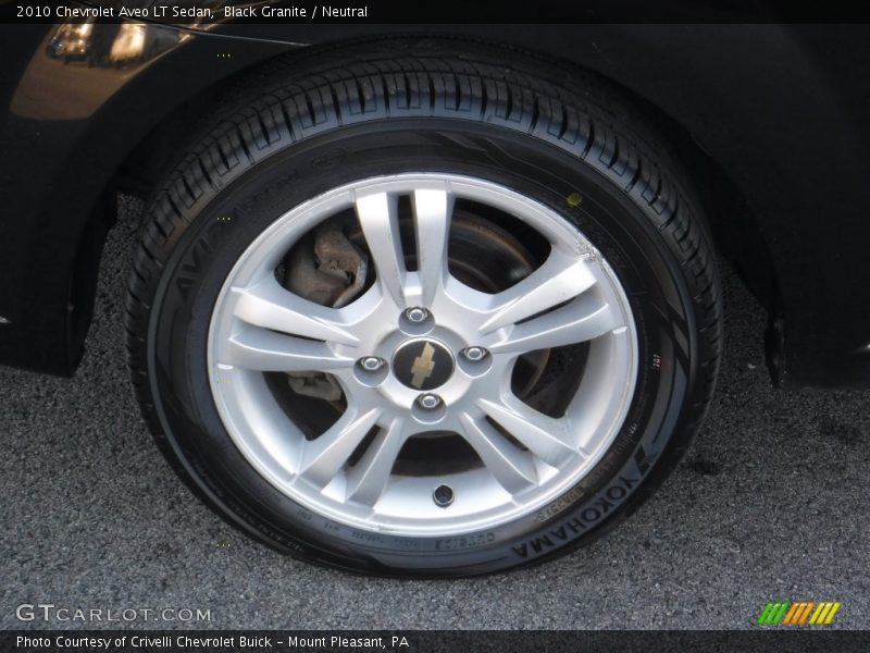 Black Granite / Neutral 2010 Chevrolet Aveo LT Sedan