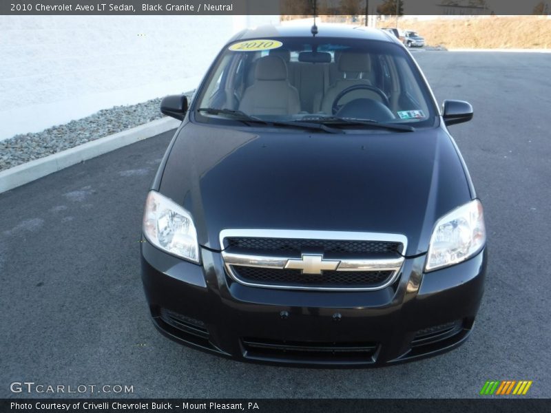 Black Granite / Neutral 2010 Chevrolet Aveo LT Sedan