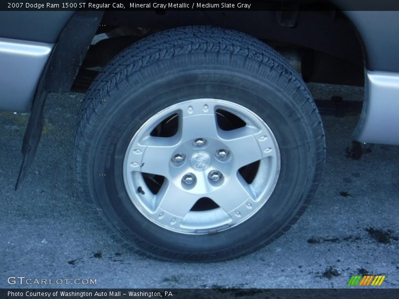 Mineral Gray Metallic / Medium Slate Gray 2007 Dodge Ram 1500 ST Regular Cab