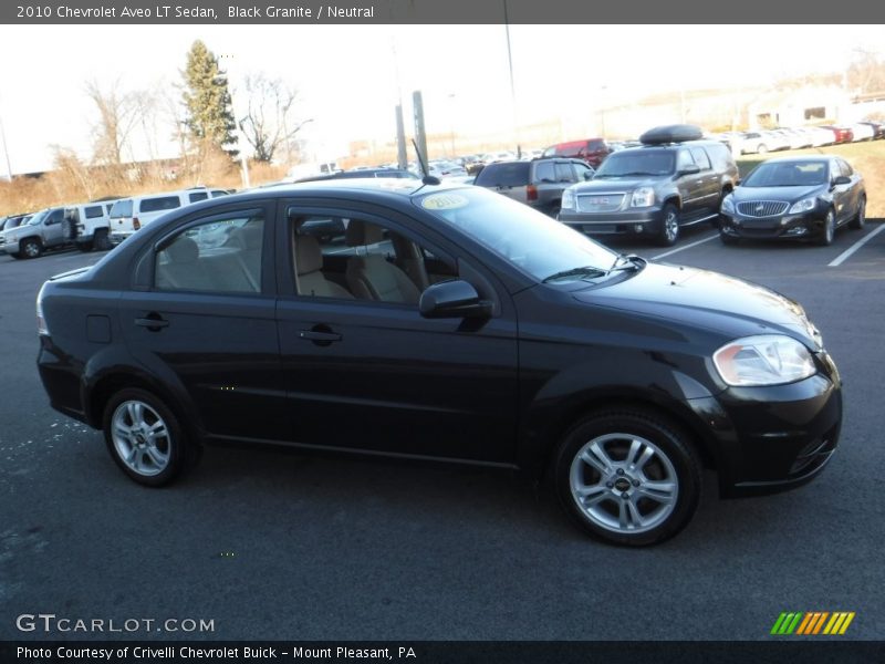 Black Granite / Neutral 2010 Chevrolet Aveo LT Sedan