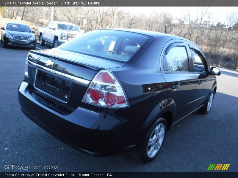 Black Granite / Neutral 2010 Chevrolet Aveo LT Sedan