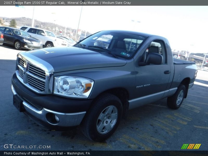 Mineral Gray Metallic / Medium Slate Gray 2007 Dodge Ram 1500 ST Regular Cab