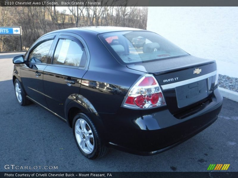 Black Granite / Neutral 2010 Chevrolet Aveo LT Sedan