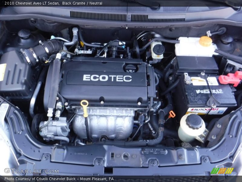 Black Granite / Neutral 2010 Chevrolet Aveo LT Sedan