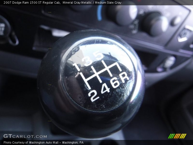 Mineral Gray Metallic / Medium Slate Gray 2007 Dodge Ram 1500 ST Regular Cab