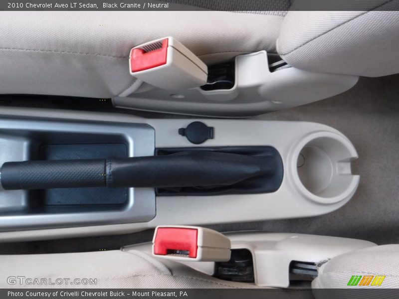 Black Granite / Neutral 2010 Chevrolet Aveo LT Sedan