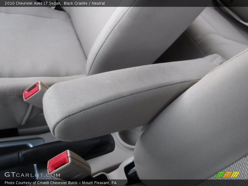 Black Granite / Neutral 2010 Chevrolet Aveo LT Sedan