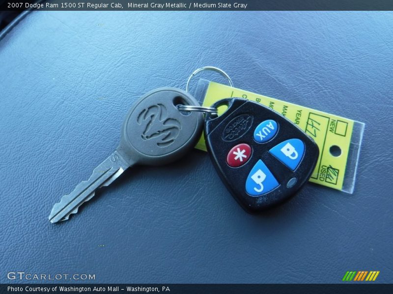 Mineral Gray Metallic / Medium Slate Gray 2007 Dodge Ram 1500 ST Regular Cab