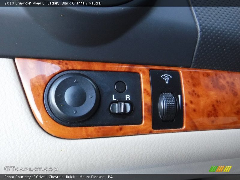 Black Granite / Neutral 2010 Chevrolet Aveo LT Sedan