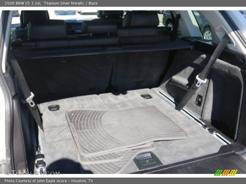 Titanium Silver Metallic / Black 2008 BMW X5 3.0si