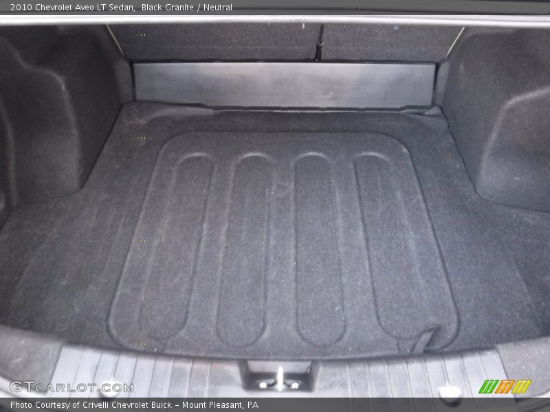 Black Granite / Neutral 2010 Chevrolet Aveo LT Sedan