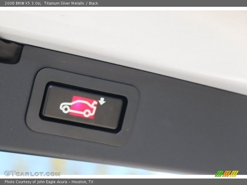 Titanium Silver Metallic / Black 2008 BMW X5 3.0si