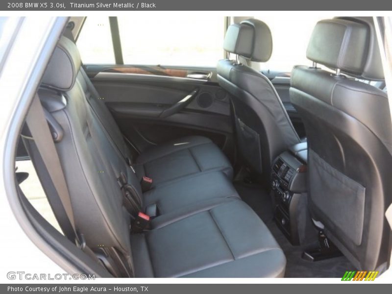 Titanium Silver Metallic / Black 2008 BMW X5 3.0si