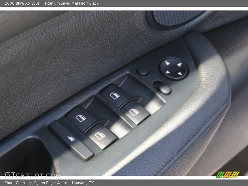 Titanium Silver Metallic / Black 2008 BMW X5 3.0si