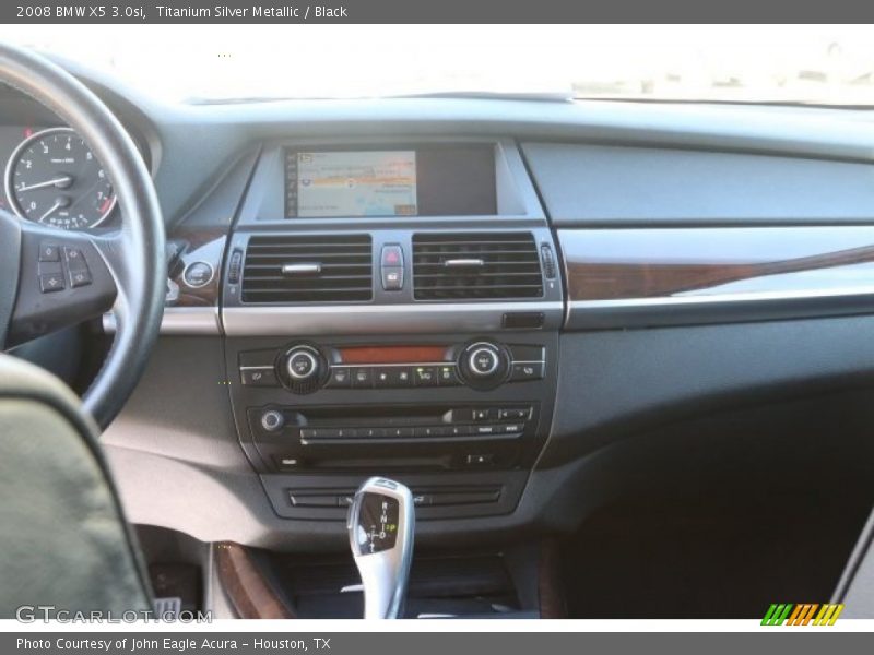 Titanium Silver Metallic / Black 2008 BMW X5 3.0si
