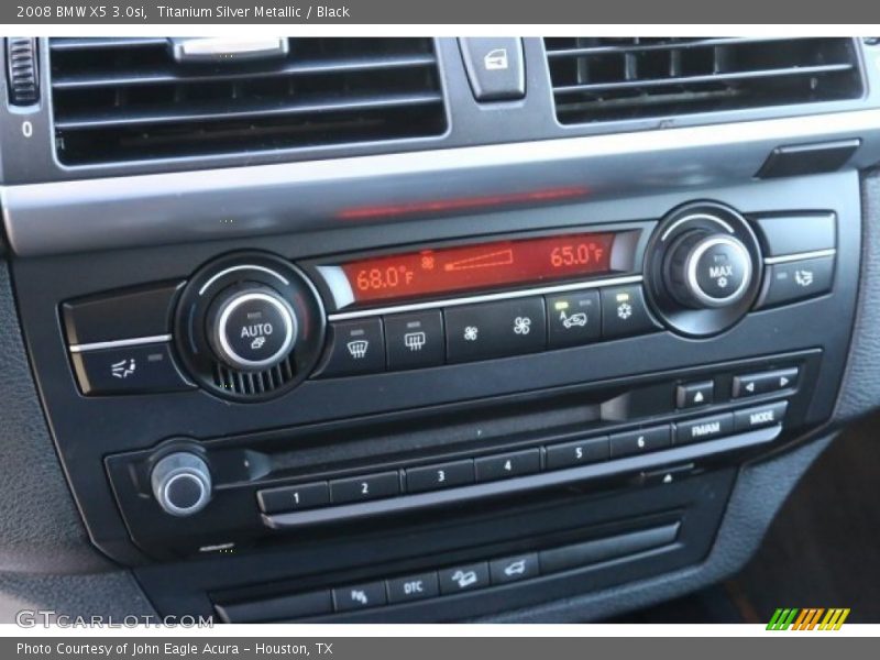 Titanium Silver Metallic / Black 2008 BMW X5 3.0si