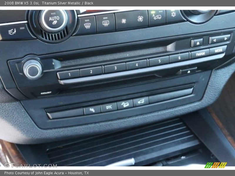 Titanium Silver Metallic / Black 2008 BMW X5 3.0si