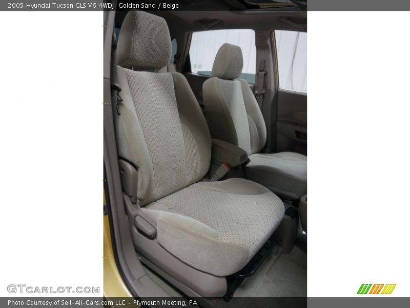 Golden Sand / Beige 2005 Hyundai Tucson GLS V6 4WD