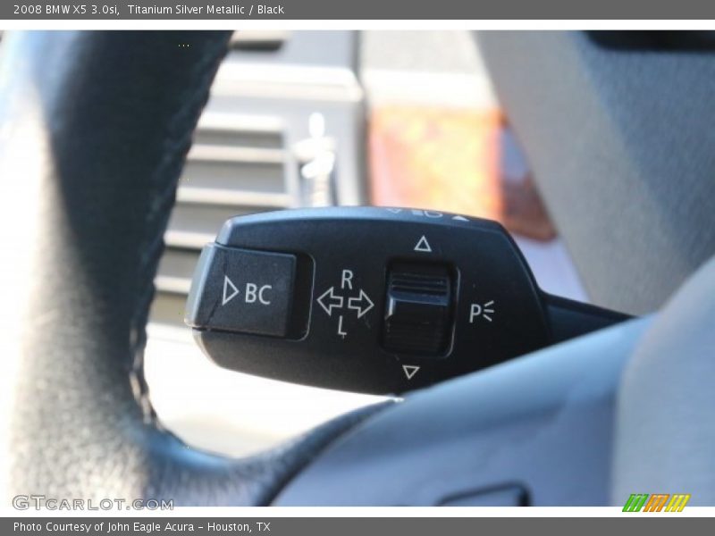 Titanium Silver Metallic / Black 2008 BMW X5 3.0si