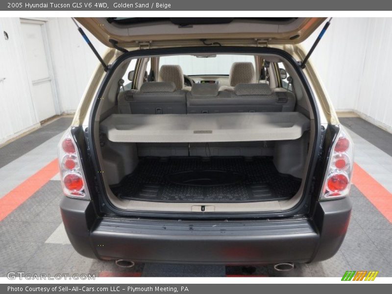 Golden Sand / Beige 2005 Hyundai Tucson GLS V6 4WD