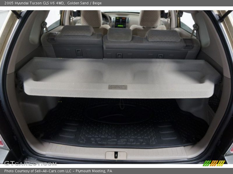 Golden Sand / Beige 2005 Hyundai Tucson GLS V6 4WD