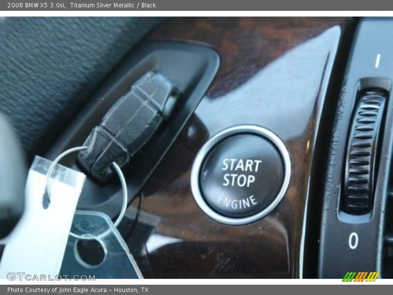 Titanium Silver Metallic / Black 2008 BMW X5 3.0si