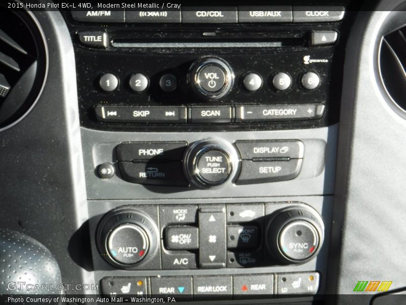 Modern Steel Metallic / Gray 2015 Honda Pilot EX-L 4WD
