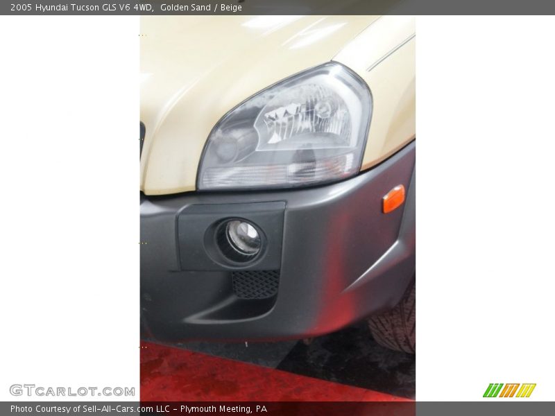 Golden Sand / Beige 2005 Hyundai Tucson GLS V6 4WD