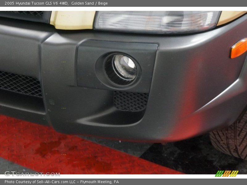 Golden Sand / Beige 2005 Hyundai Tucson GLS V6 4WD