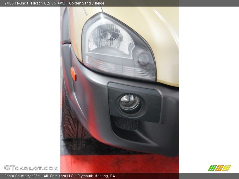 Golden Sand / Beige 2005 Hyundai Tucson GLS V6 4WD