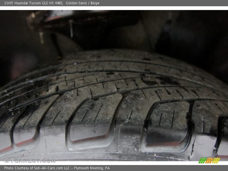 Golden Sand / Beige 2005 Hyundai Tucson GLS V6 4WD