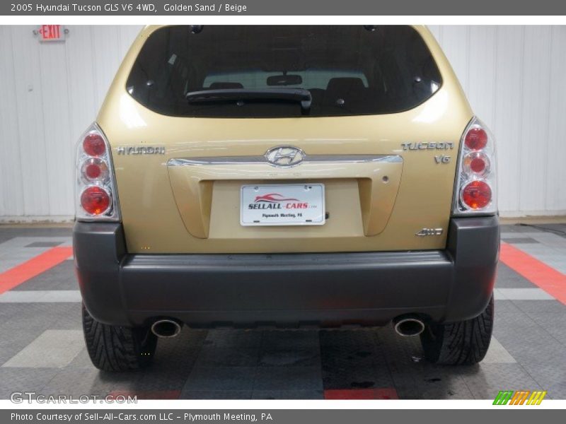 Golden Sand / Beige 2005 Hyundai Tucson GLS V6 4WD