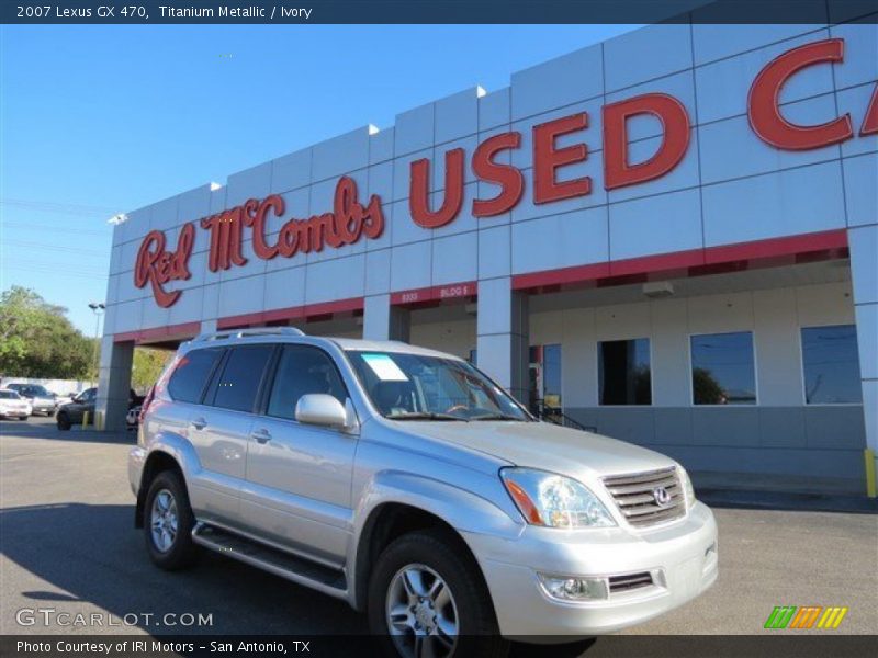 Titanium Metallic / Ivory 2007 Lexus GX 470