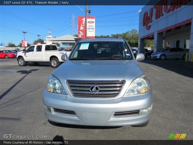 Titanium Metallic / Ivory 2007 Lexus GX 470