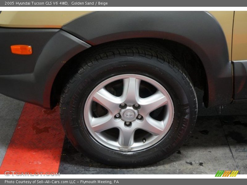 Golden Sand / Beige 2005 Hyundai Tucson GLS V6 4WD