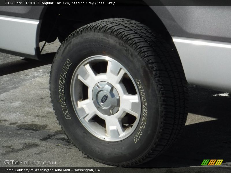 Sterling Grey / Steel Grey 2014 Ford F150 XLT Regular Cab 4x4