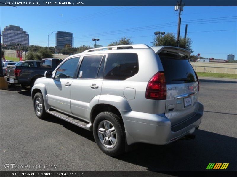 Titanium Metallic / Ivory 2007 Lexus GX 470