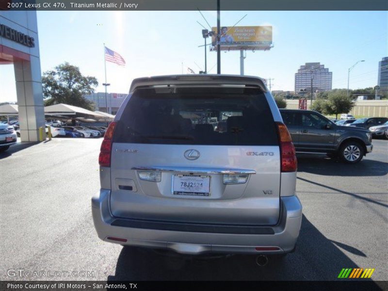 Titanium Metallic / Ivory 2007 Lexus GX 470