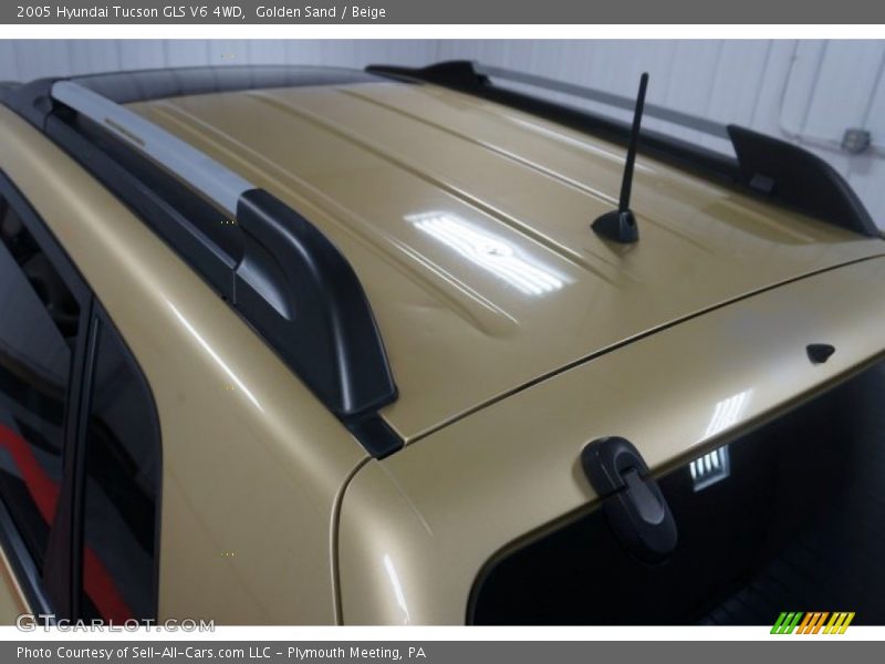 Golden Sand / Beige 2005 Hyundai Tucson GLS V6 4WD