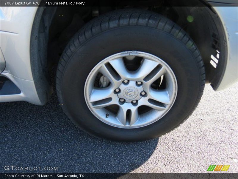 Titanium Metallic / Ivory 2007 Lexus GX 470