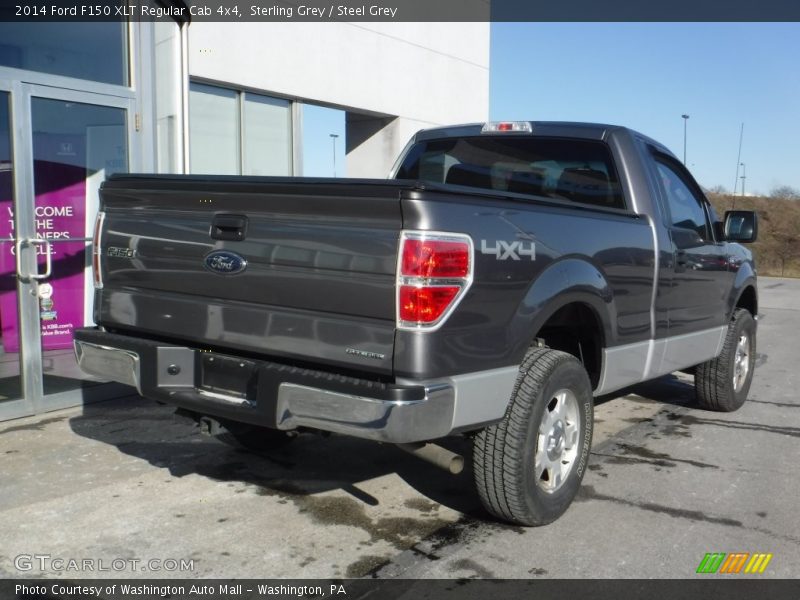 Sterling Grey / Steel Grey 2014 Ford F150 XLT Regular Cab 4x4