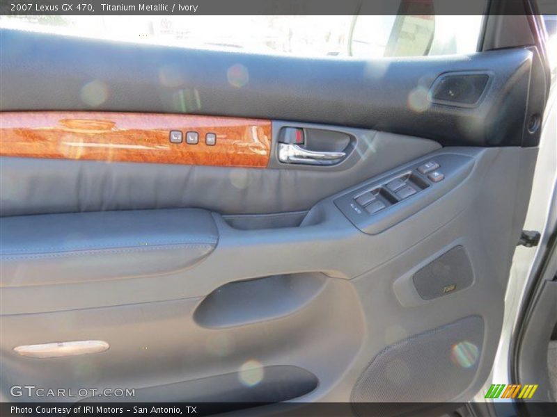 Titanium Metallic / Ivory 2007 Lexus GX 470