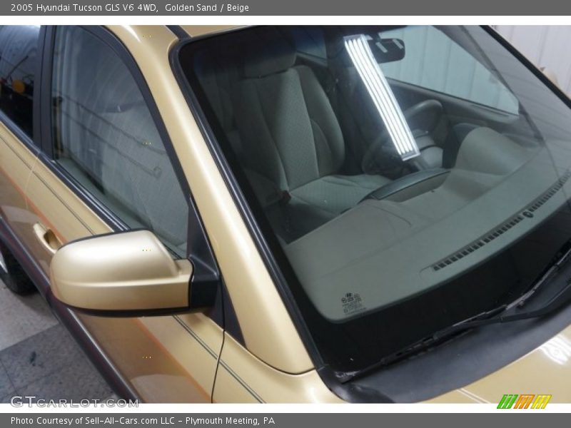 Golden Sand / Beige 2005 Hyundai Tucson GLS V6 4WD