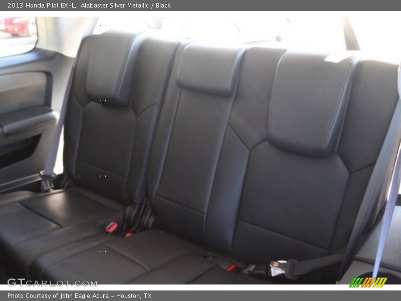 Alabaster Silver Metallic / Black 2013 Honda Pilot EX-L