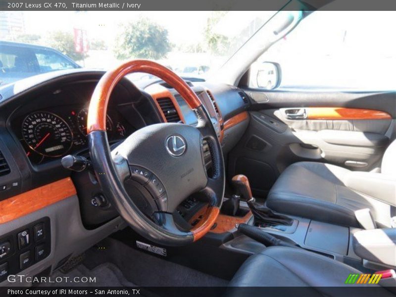 Titanium Metallic / Ivory 2007 Lexus GX 470